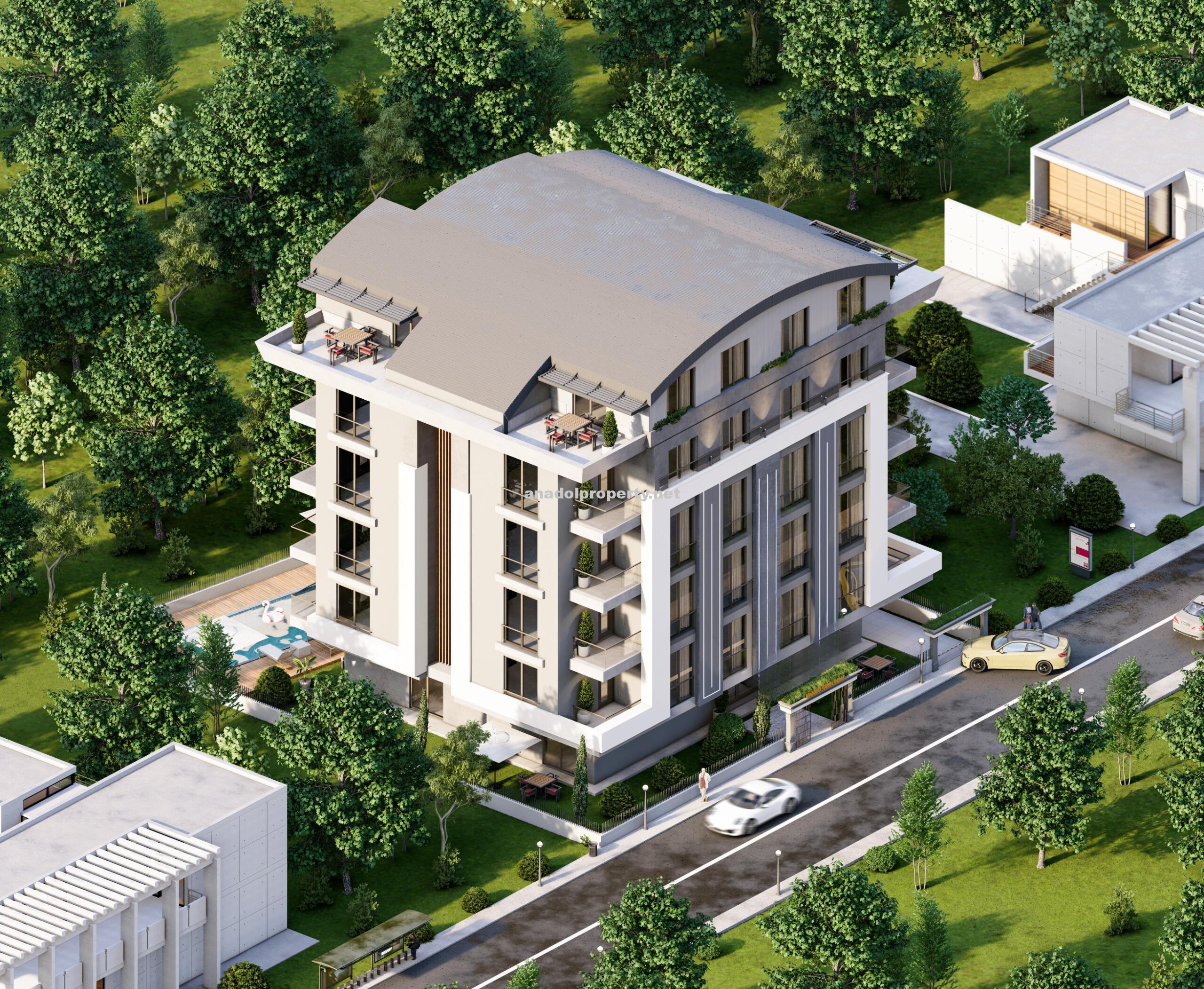 Luxury apartment for sale in Antalya, Konyaalti, Hurma